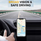 360 Degree Adjustable Magnetic Phone Holder Car Mount with Car Air Vent Clip Cellphone Mount Phone Bracket Smart Phone Universal