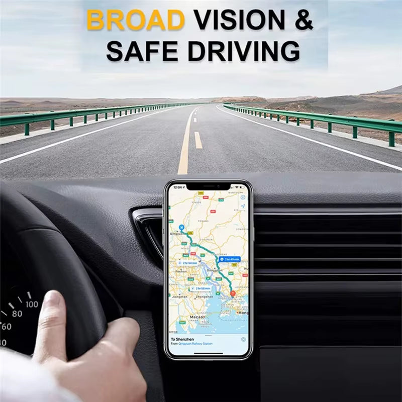 360 Degree Adjustable Magnetic Phone Holder Car Mount with Car Air Vent Clip Cellphone Mount Phone Bracket Smart Phone Universal